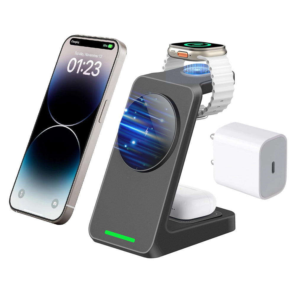 MAGTEC 330 - 3 in 1 Magsafe Charging Station