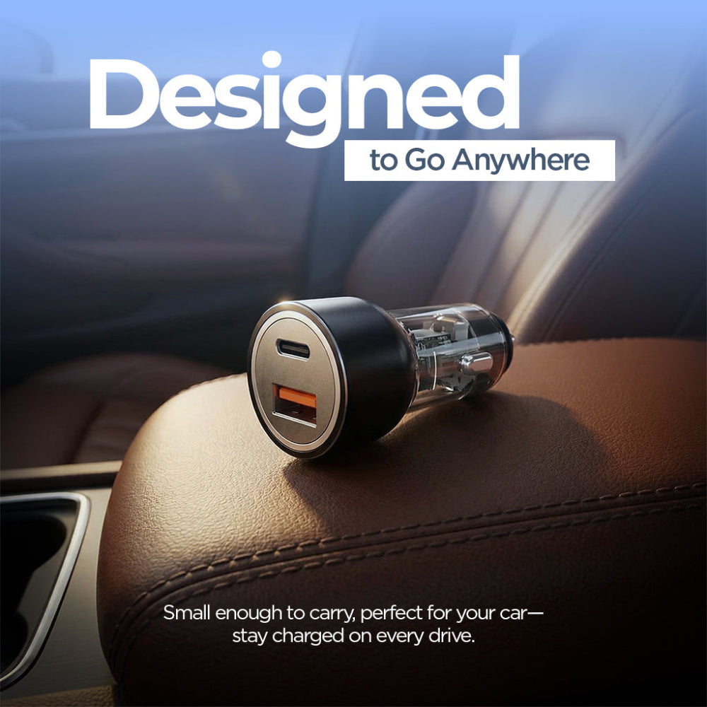 Unigen Dual Port Car Charger (125 W)
