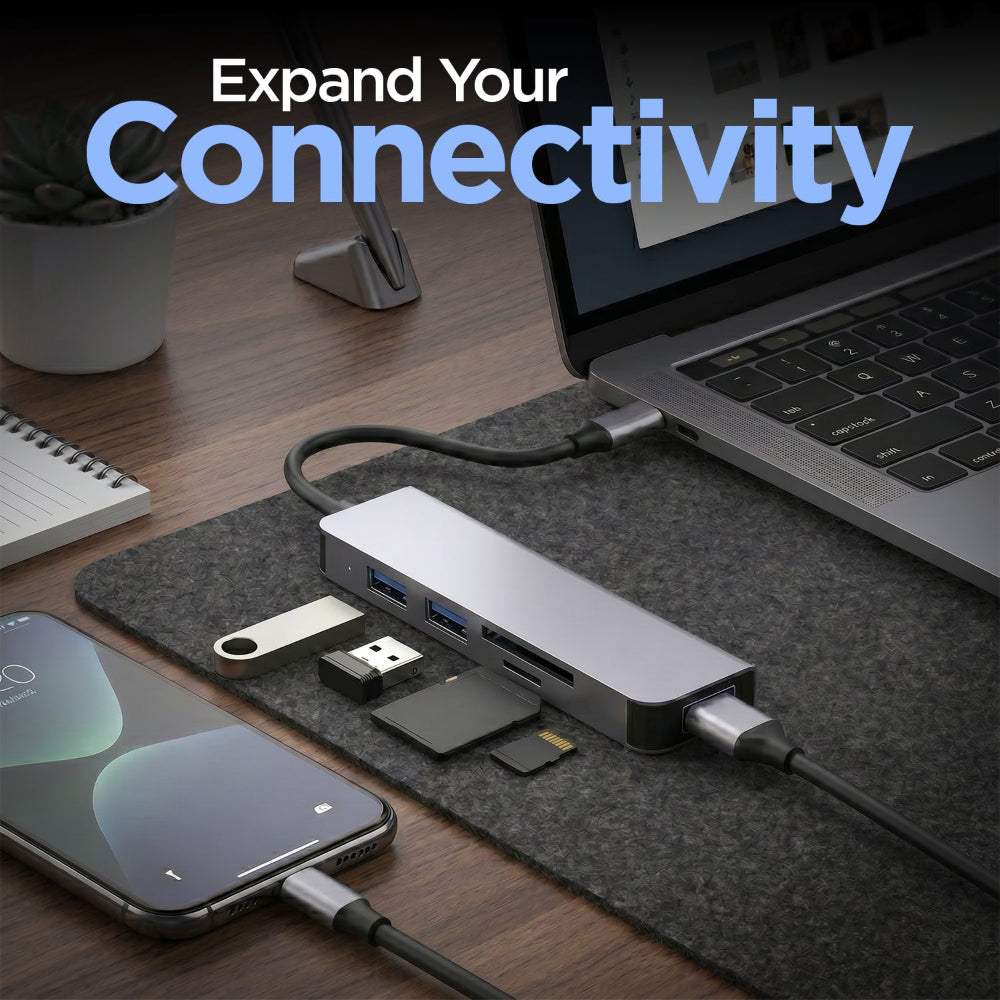 5-in-1 USB-C Hub