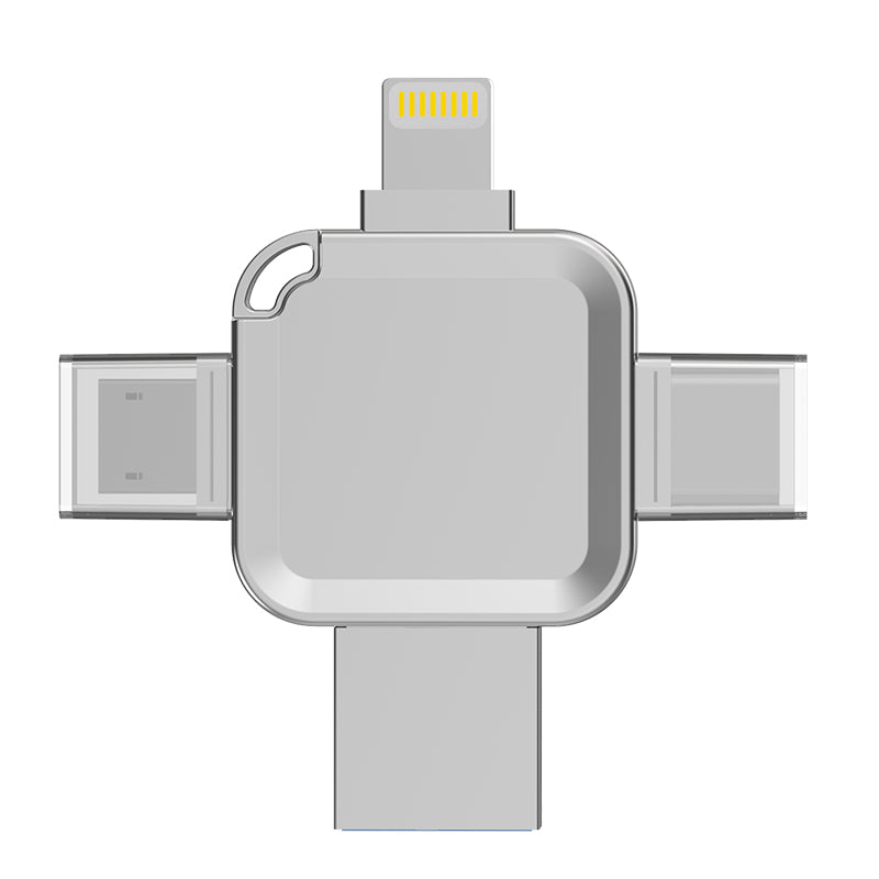 UNIGEN® UniDrive 128/64/32GB 4-in-1 USB Flash Drive