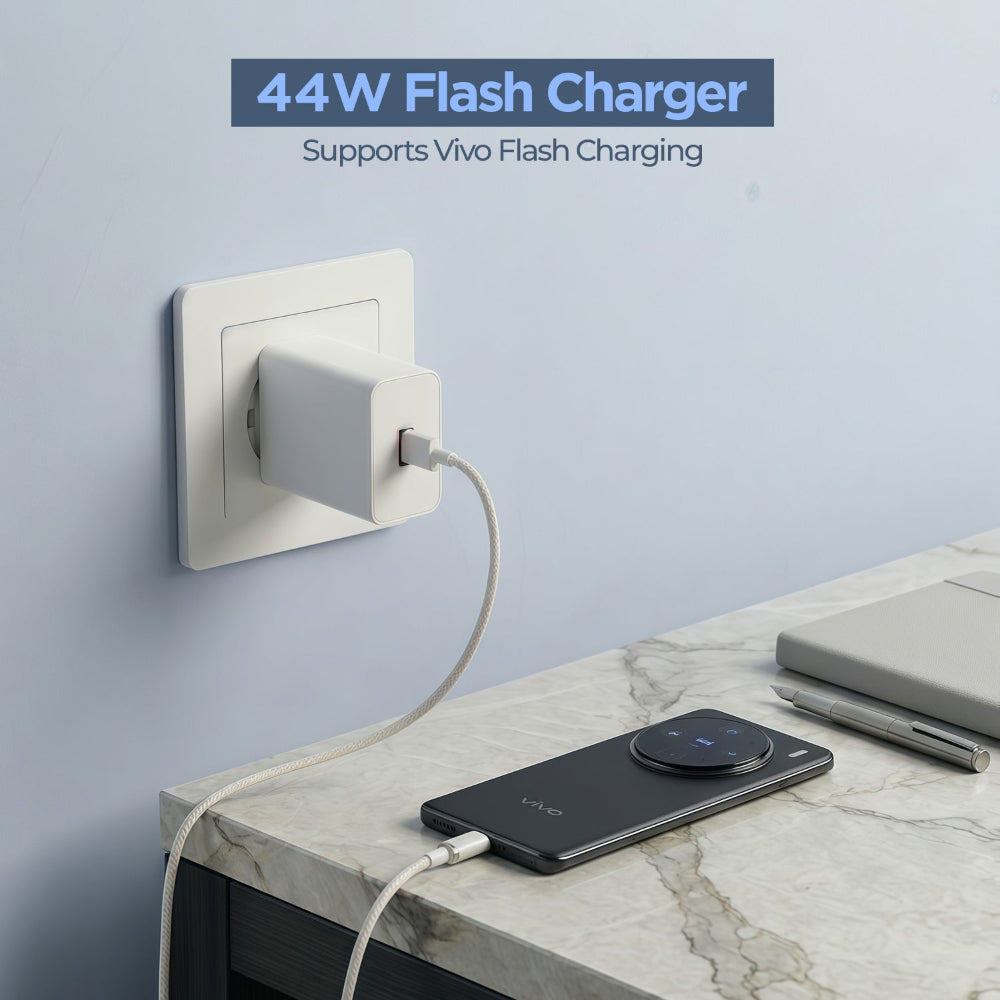 Unigen Vivo Charger (with Cable, 44 W)