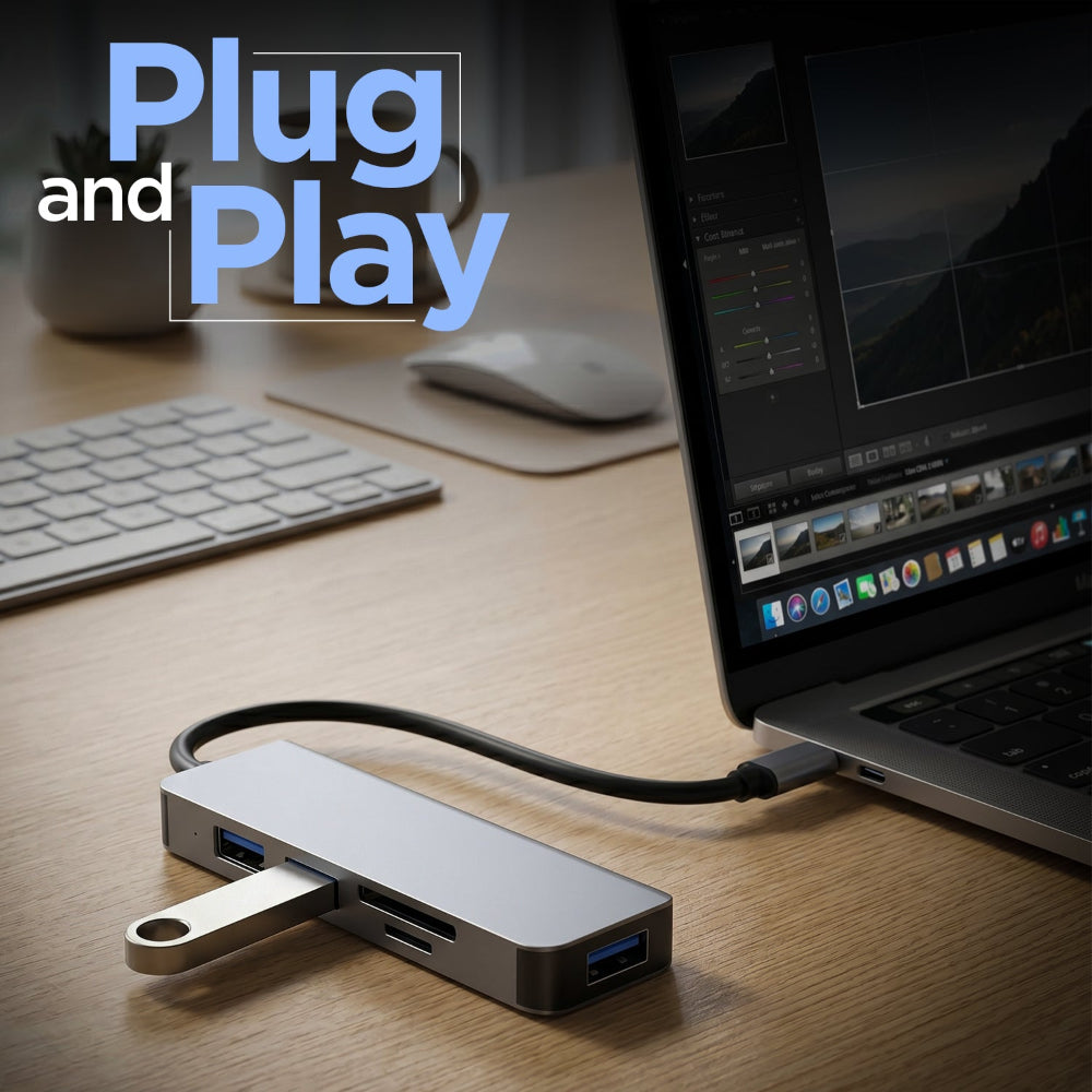 5-in-1 USB-C Hub