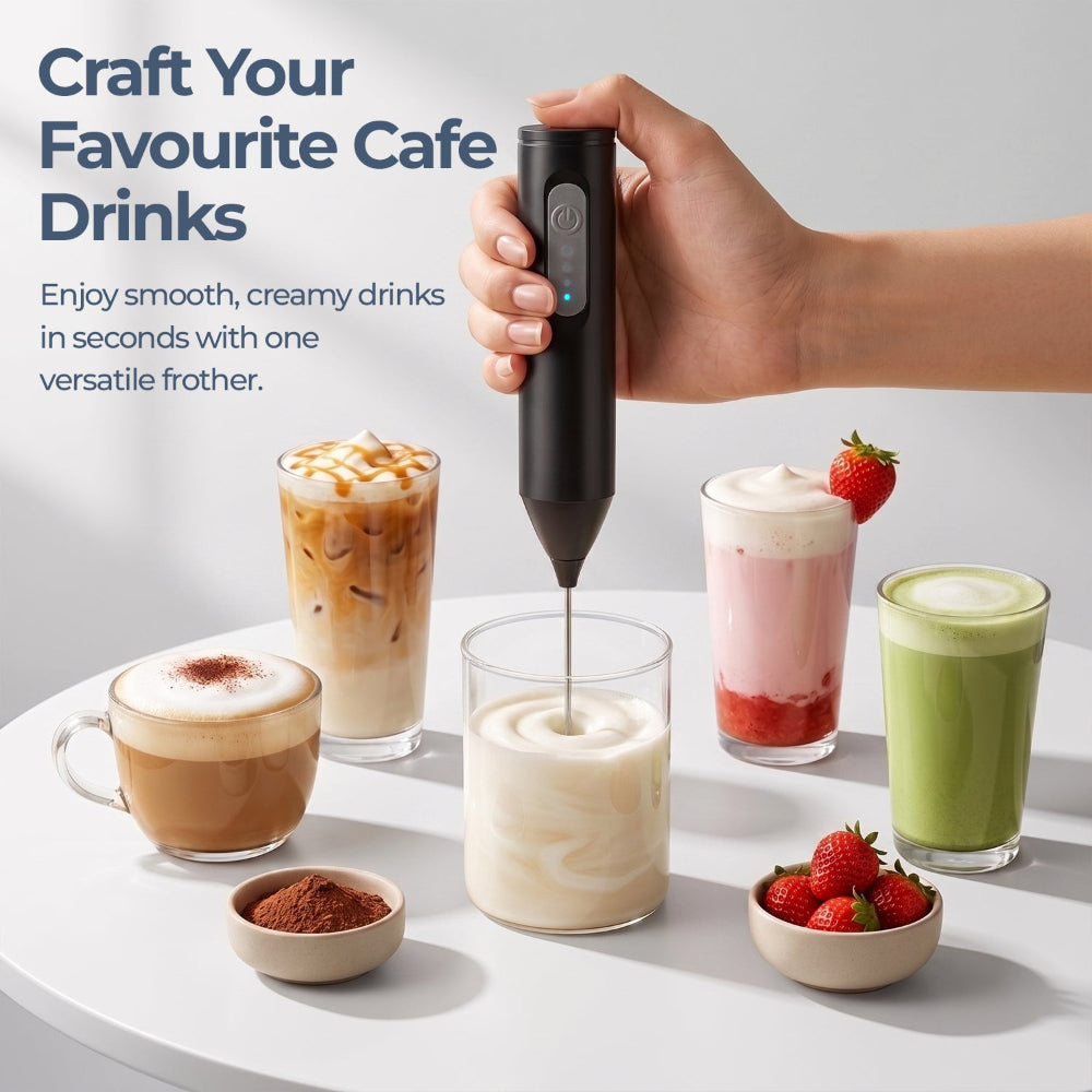 UNIGEN Rechargeable Electric Coffee Frother