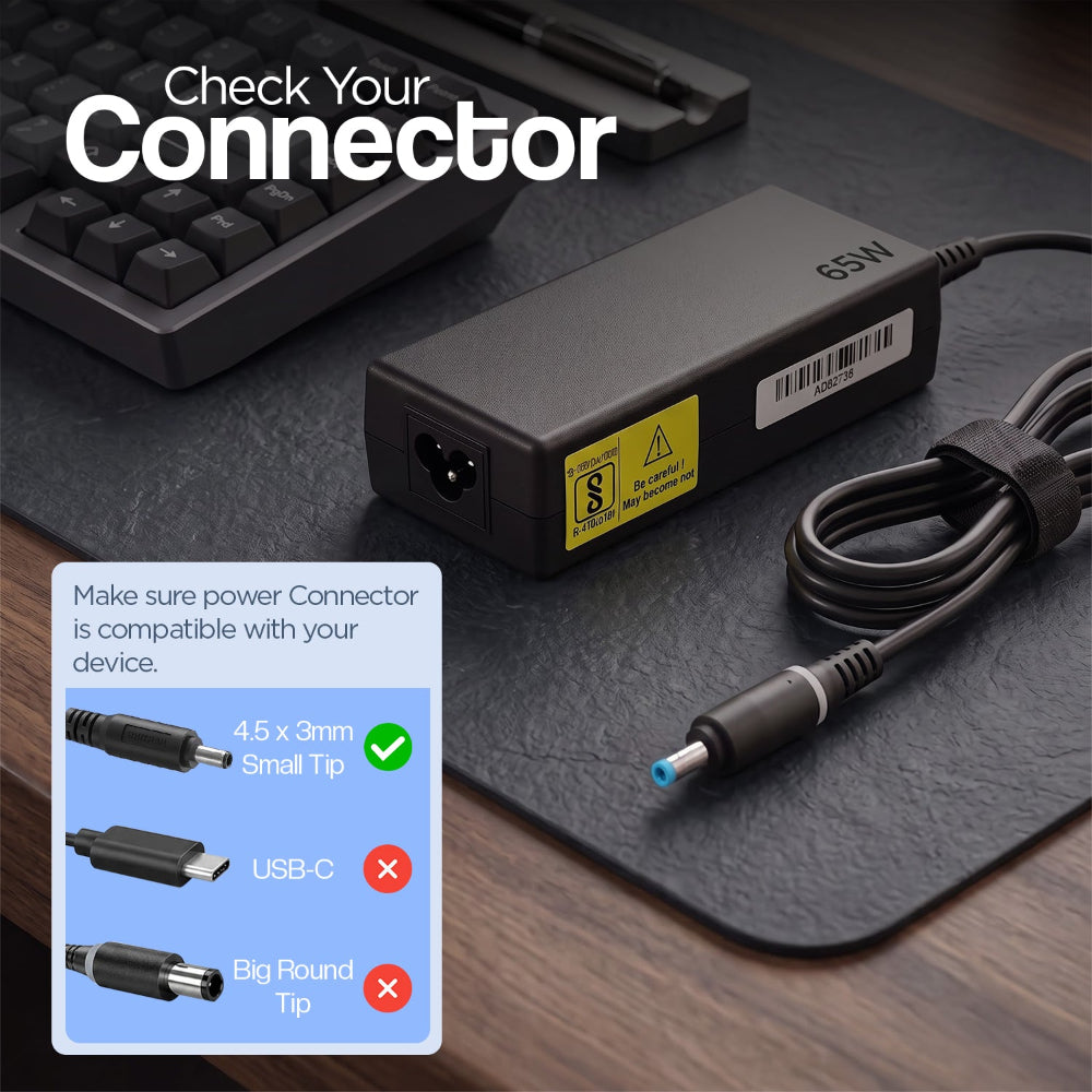 UNIGEN HP 65W Laptop Charger