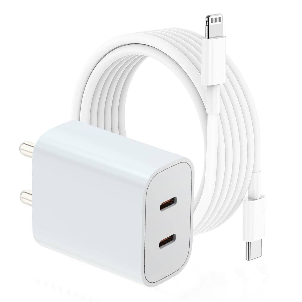 20W Dual Type-C Fast PD Charger