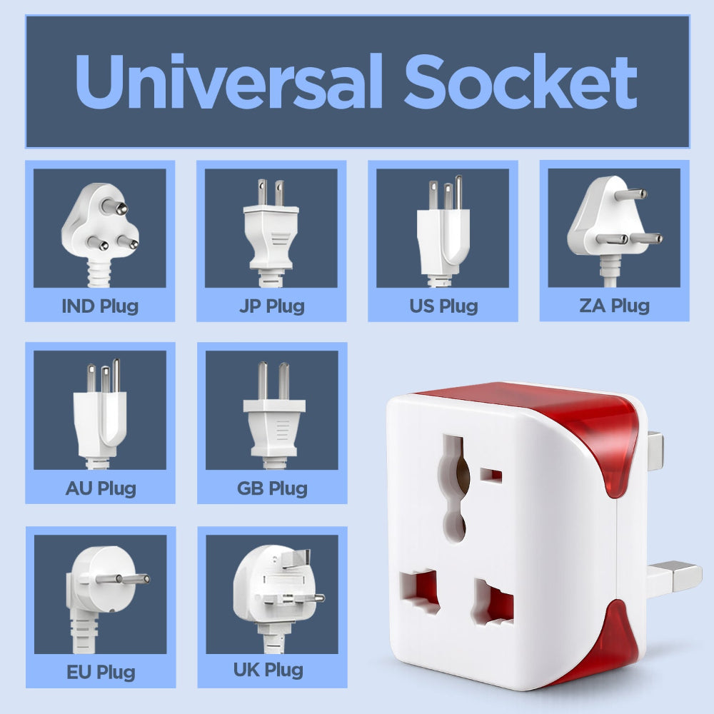 UK 3 Pin Multi Plug
