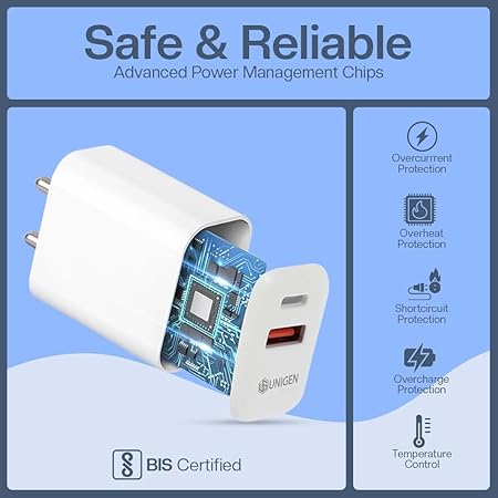 30W Dual USB/PD Charger
