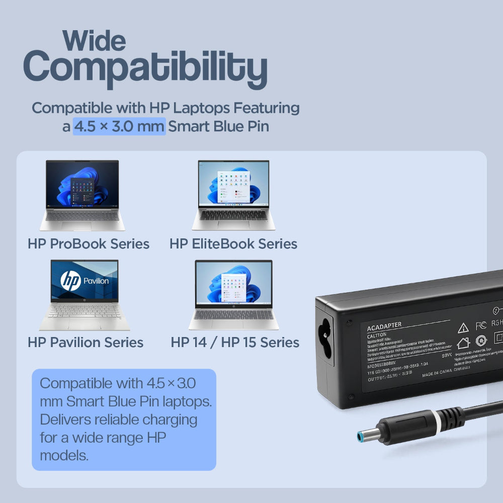 UNIGEN HP 65W Laptop Charger