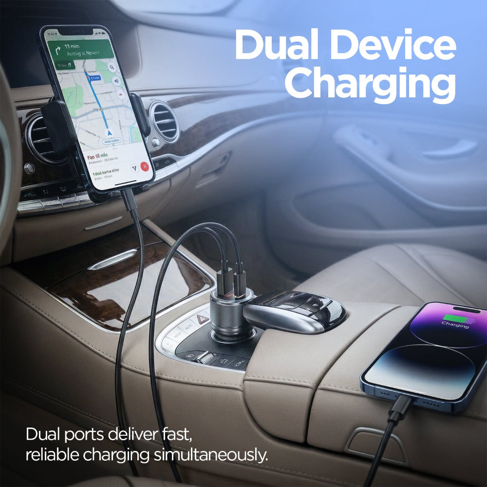 Unigen USB Dual Port Car Charger (80 W)