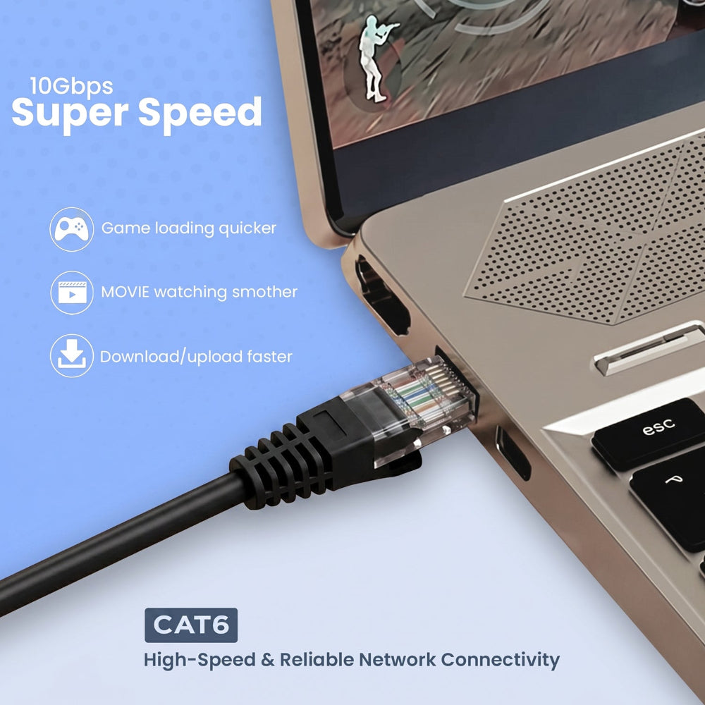 UNIGEN CAT6 Ethernet Cable 10M
