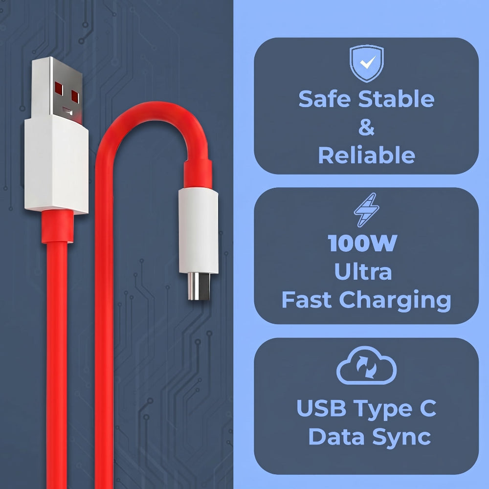 UNIGEN 100W SUPERVOOC USB-A to Type-C Cable