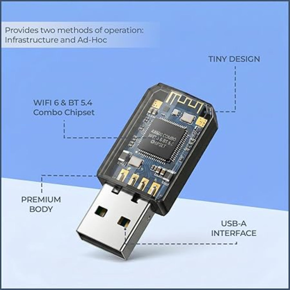 600 Mbps WiFi USB Adapter