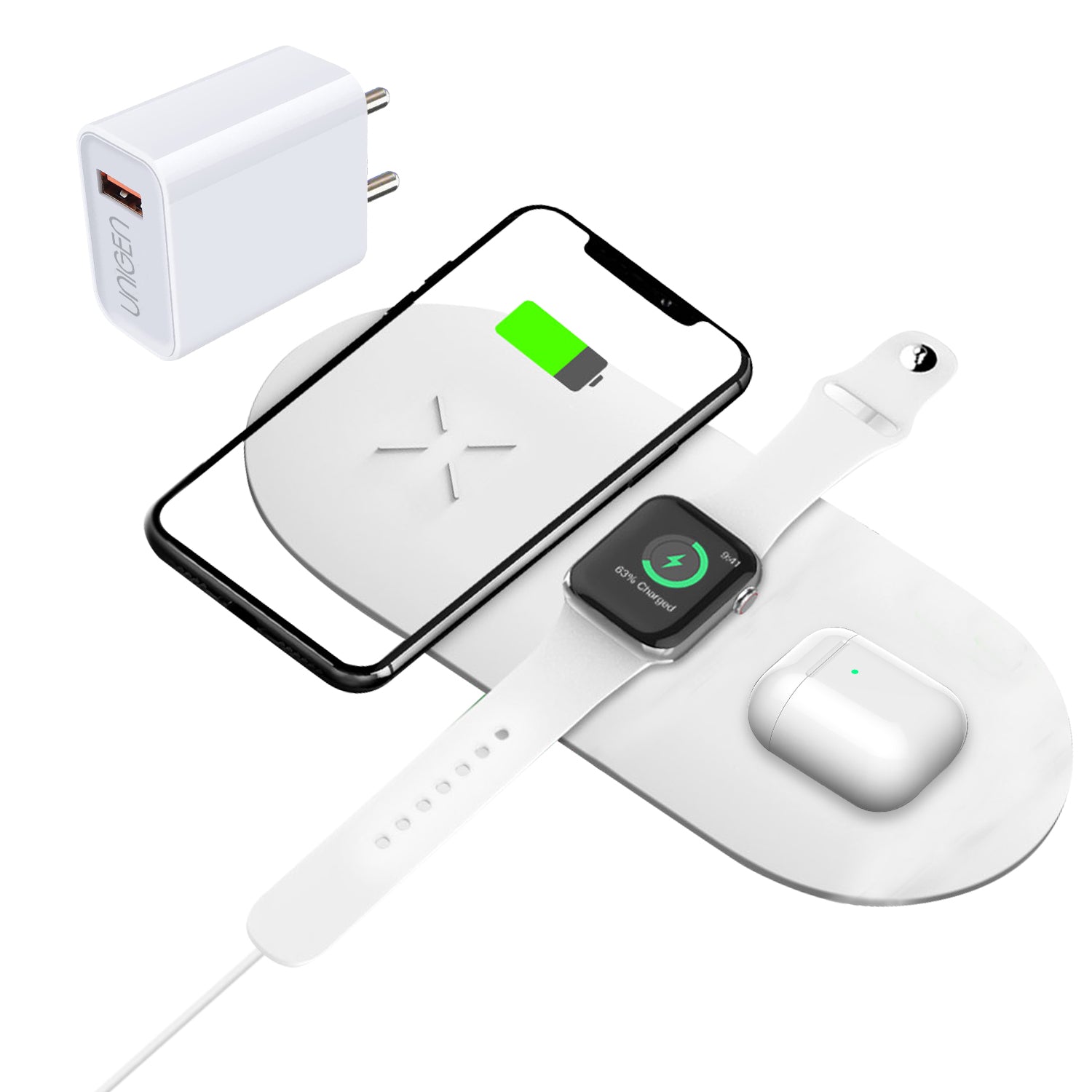 UNIDOCK 300 3-in-1 Wireless Charging Mat