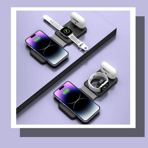 3 in 1 qi wireless sales charger