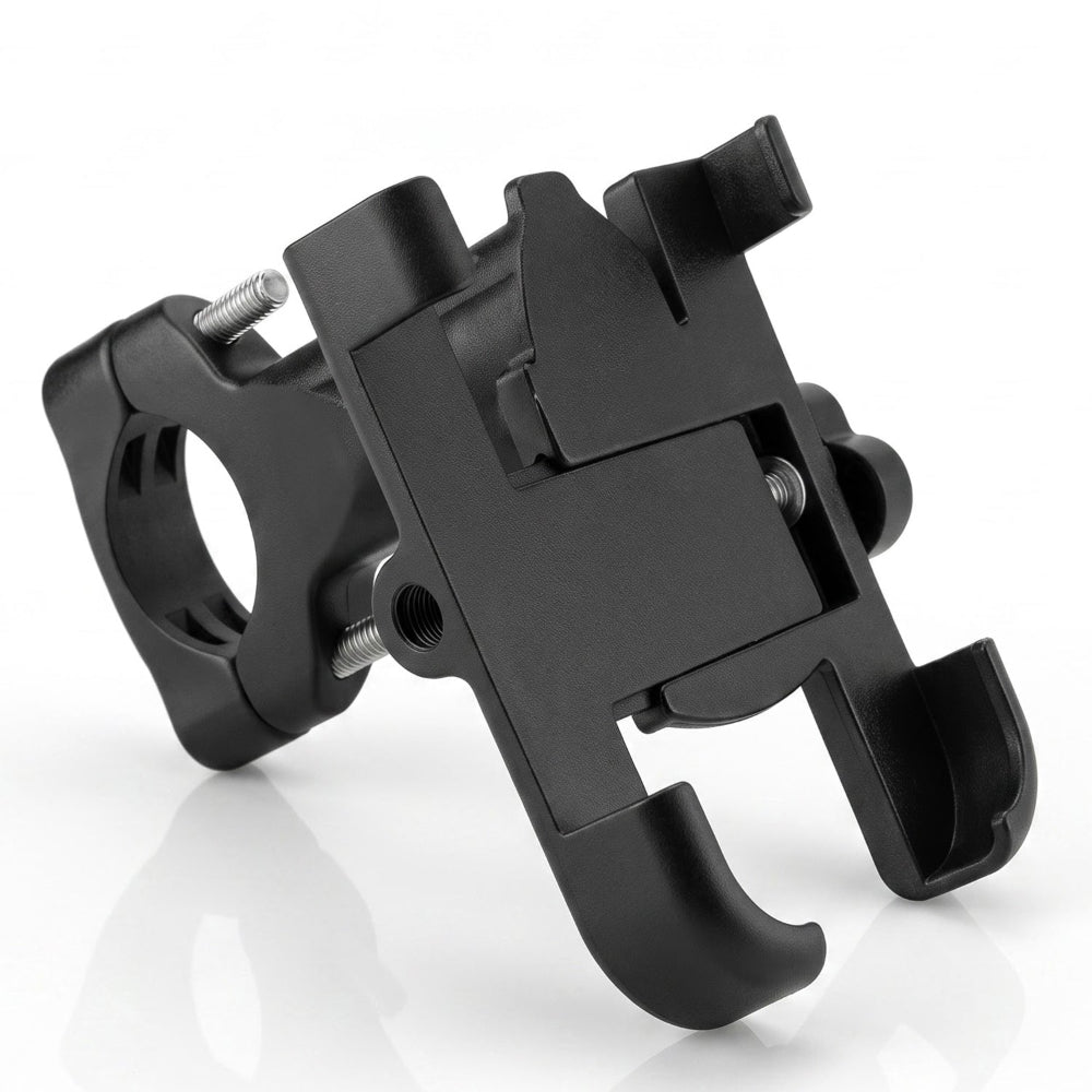 UNIGEN Metal Bike Mobile Holder 360° Rotating Handlebar Phone Mount – Black