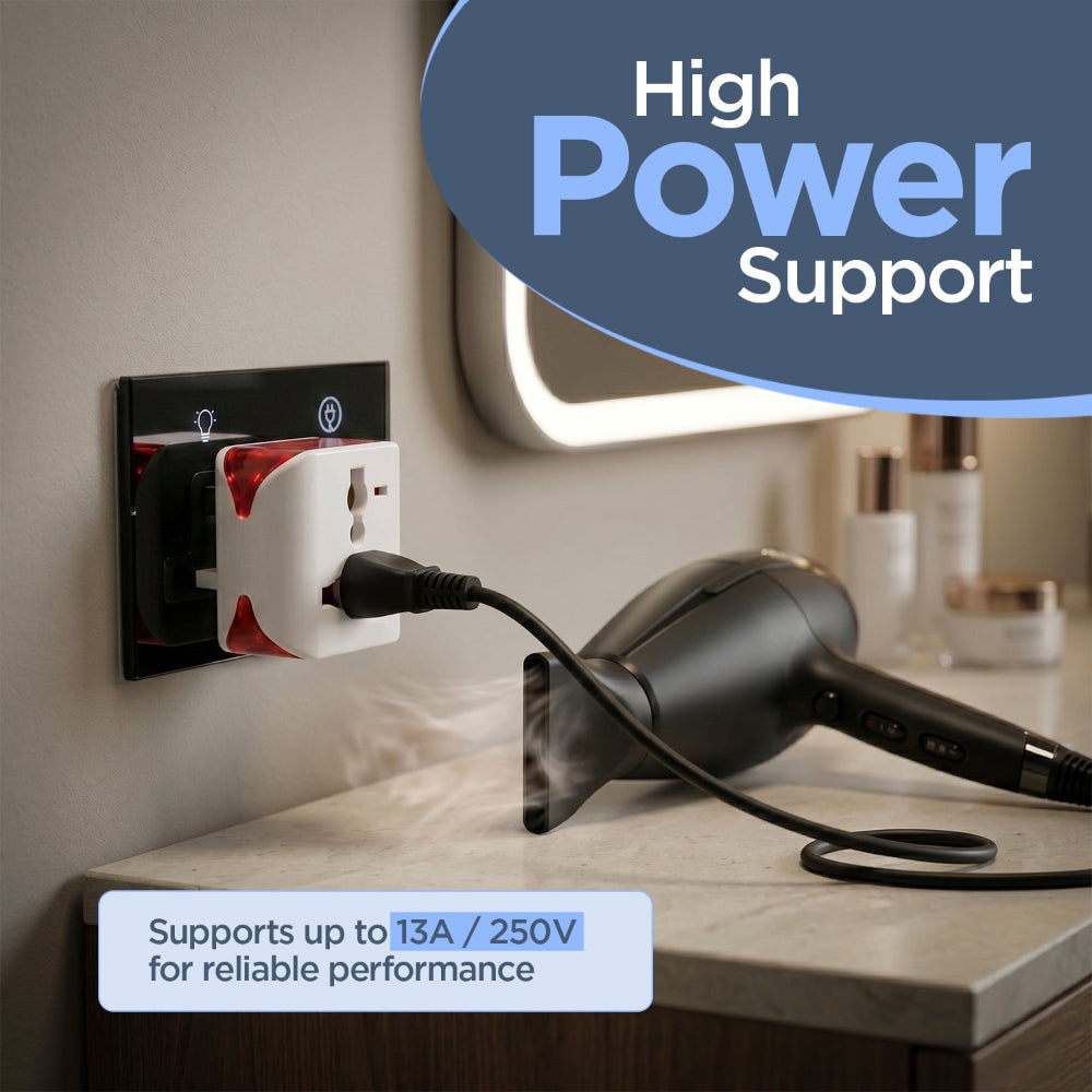 UK 3 Pin Multi Plug