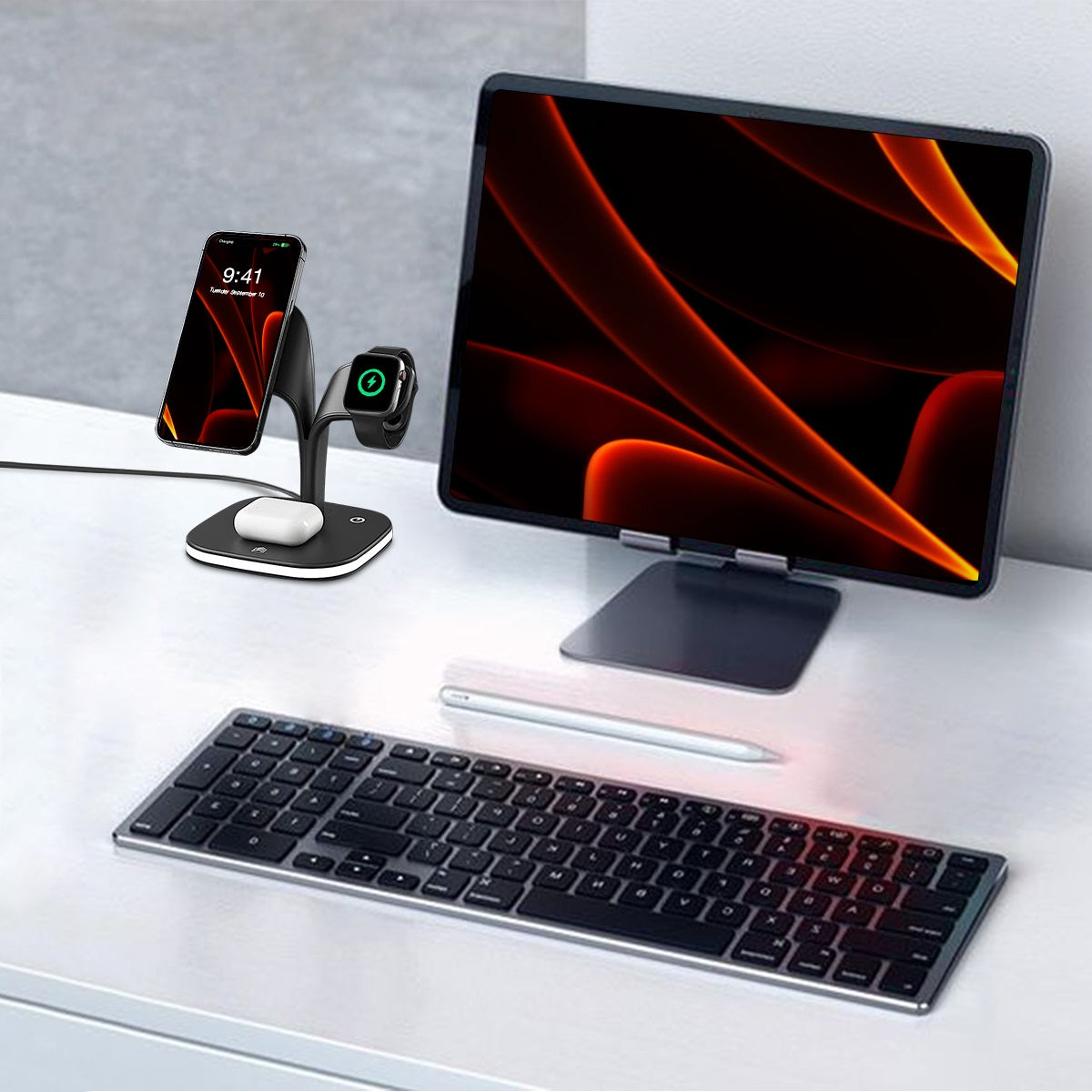 MAGTEC 500 - 4 in 1 Foldable Magsafe Charging Station