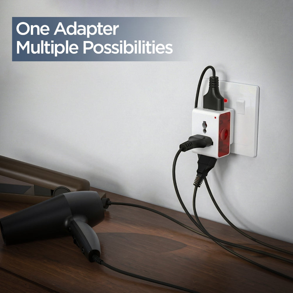 3 Pin Multi Plug Adapter