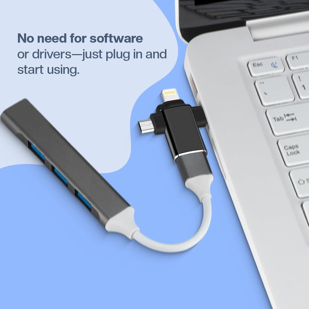 4in1 USB OTG Adapter