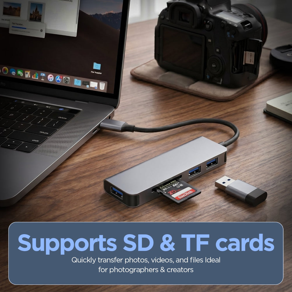5-in-1 USB-C Hub