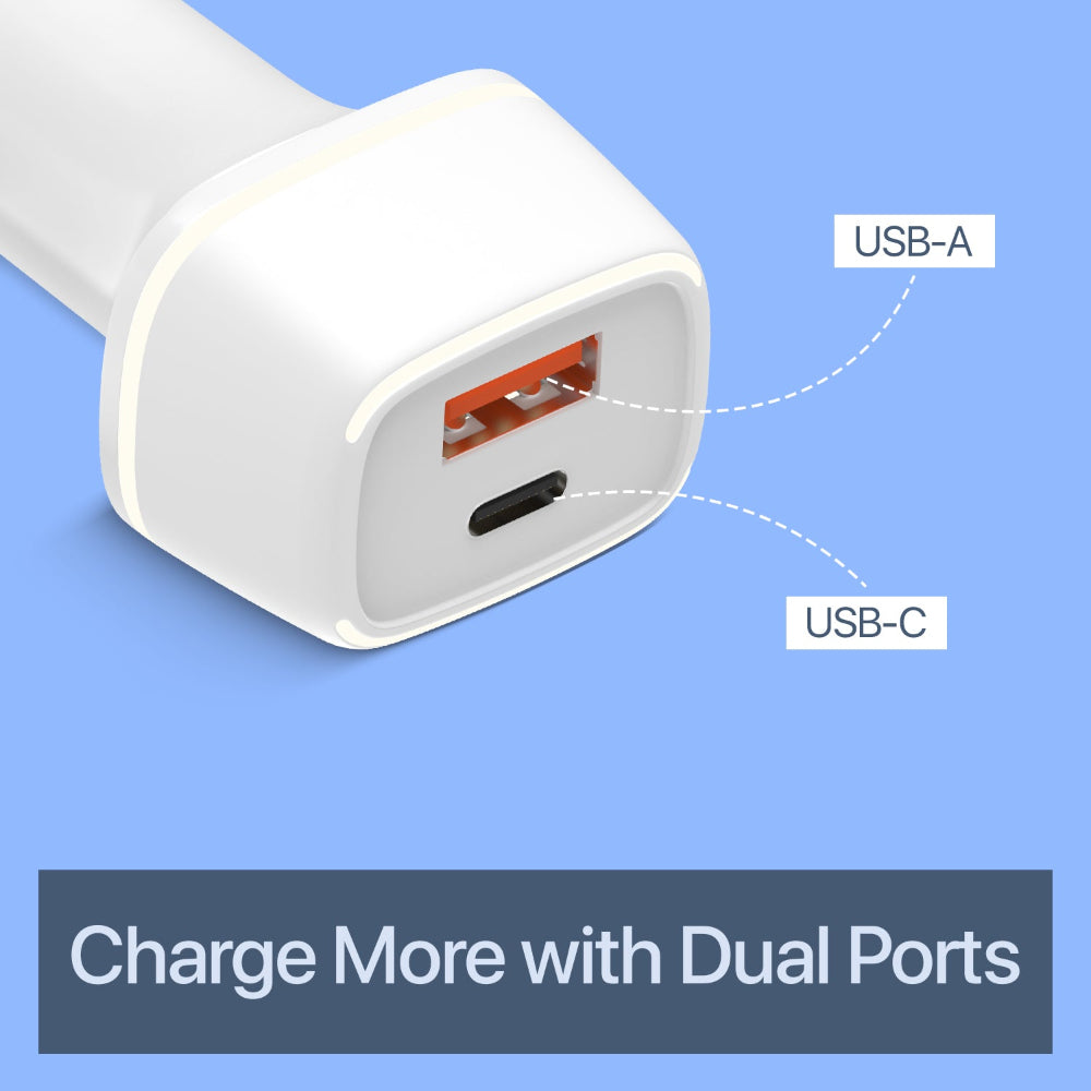 Unigen Dual Port Car Charger (80 W)