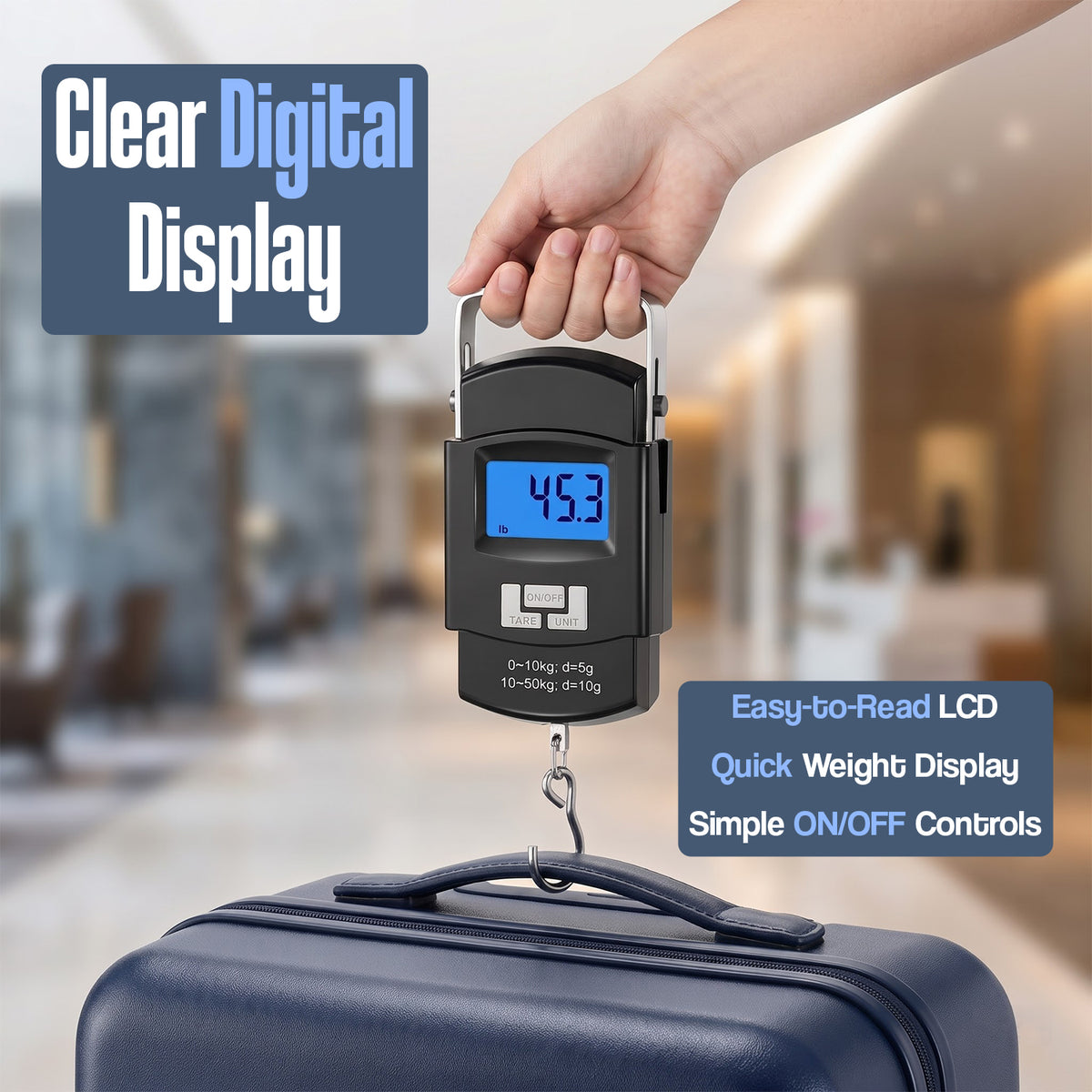 UNIGEN Digital Luggage Weighing Scale