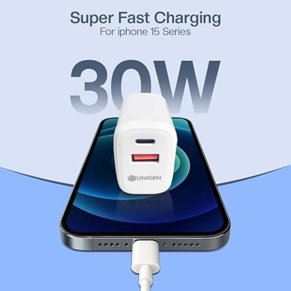 30W Dual USB/PD Charger