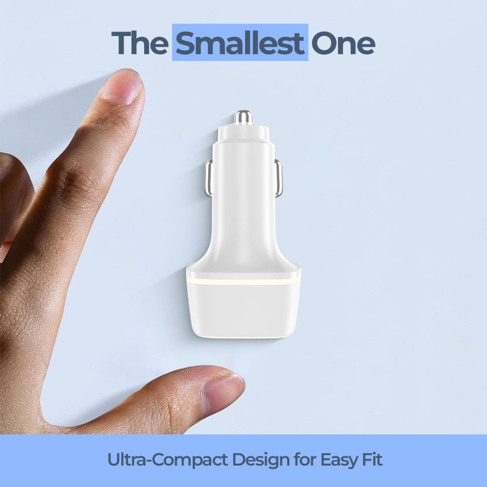 Unigen Dual Port Car Charger (80 W)