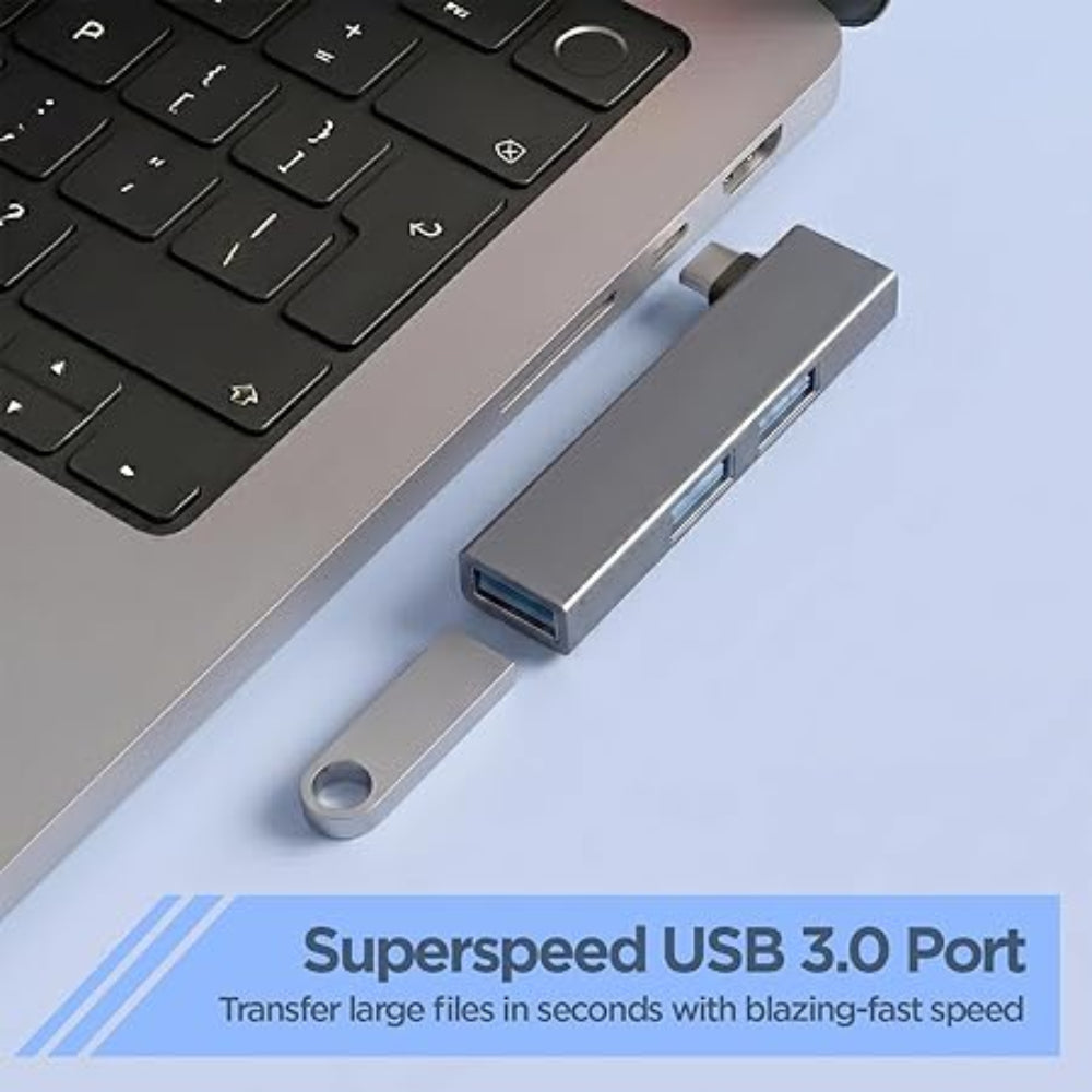 3-in-1 USB Hub