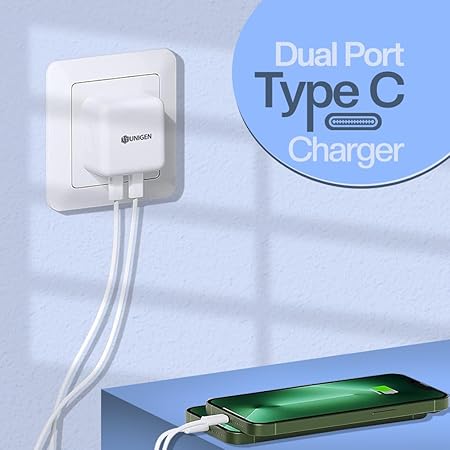 35W Dual USB/PD Charger