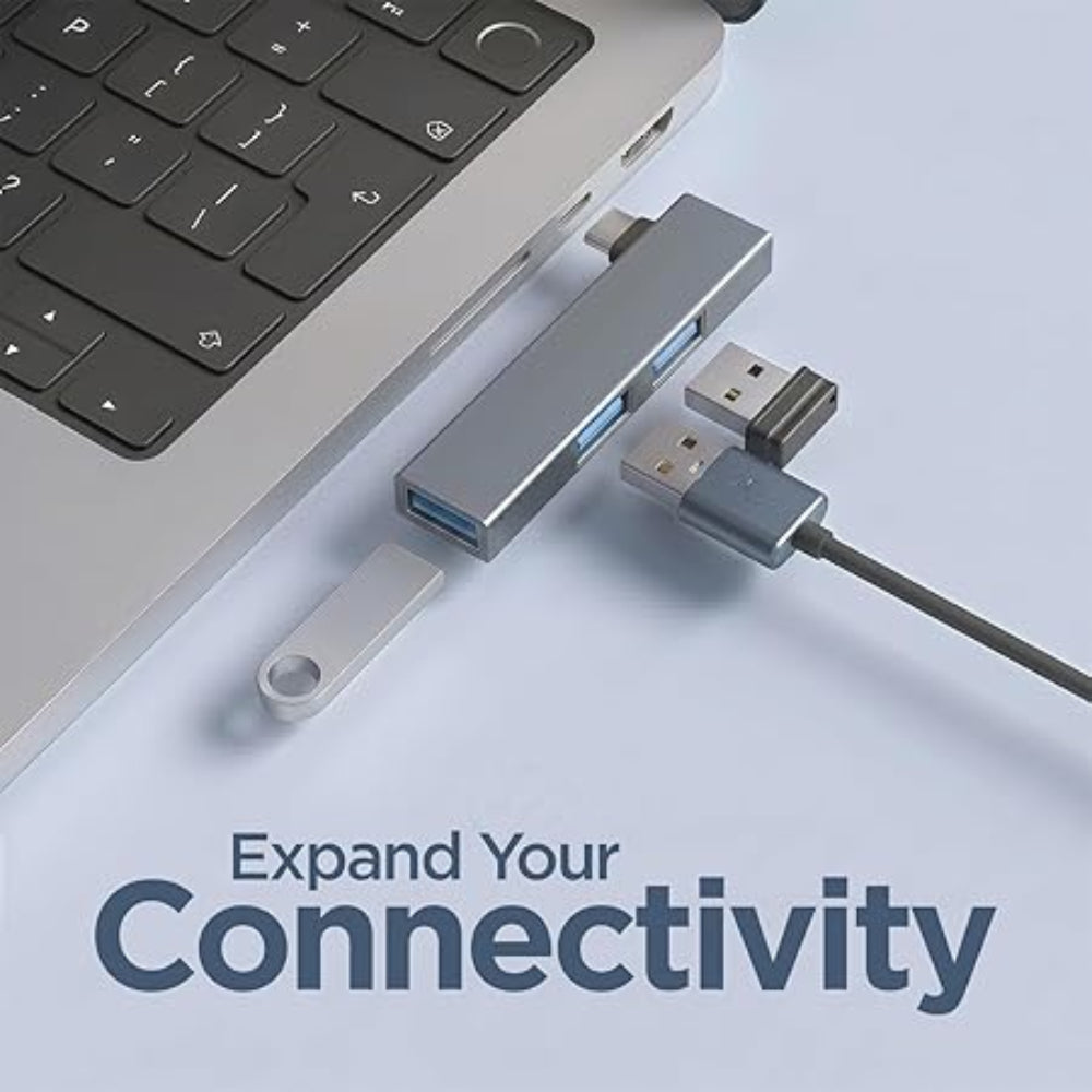 3-in-1 USB Hub