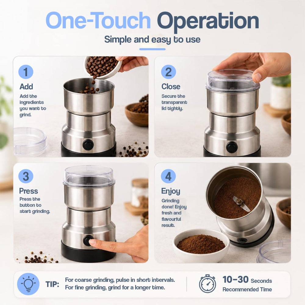 UNIGEN Electric Coffee & Spice Grinder