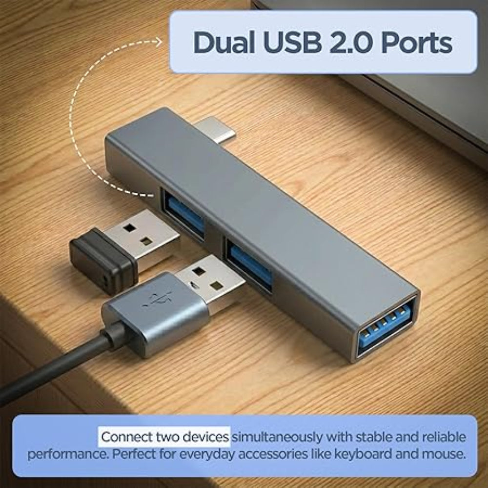 3-in-1 USB Hub