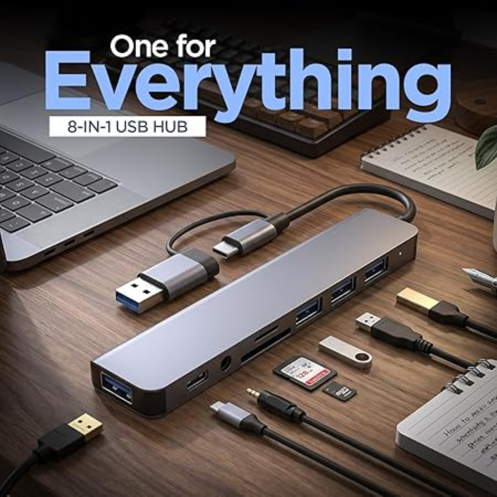 8-in-1 USB Hub