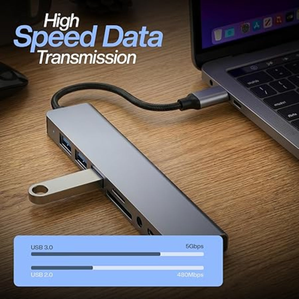 8-in-1 USB Hub