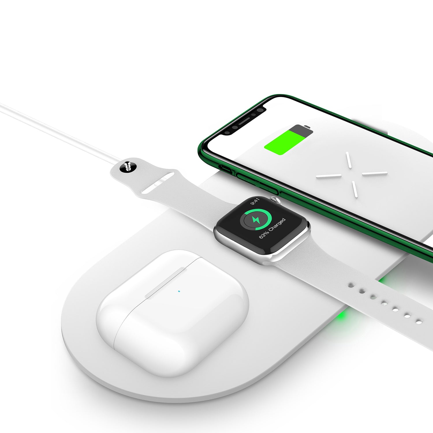 UNIDOCK 300 3-in-1 Wireless Charging Mat