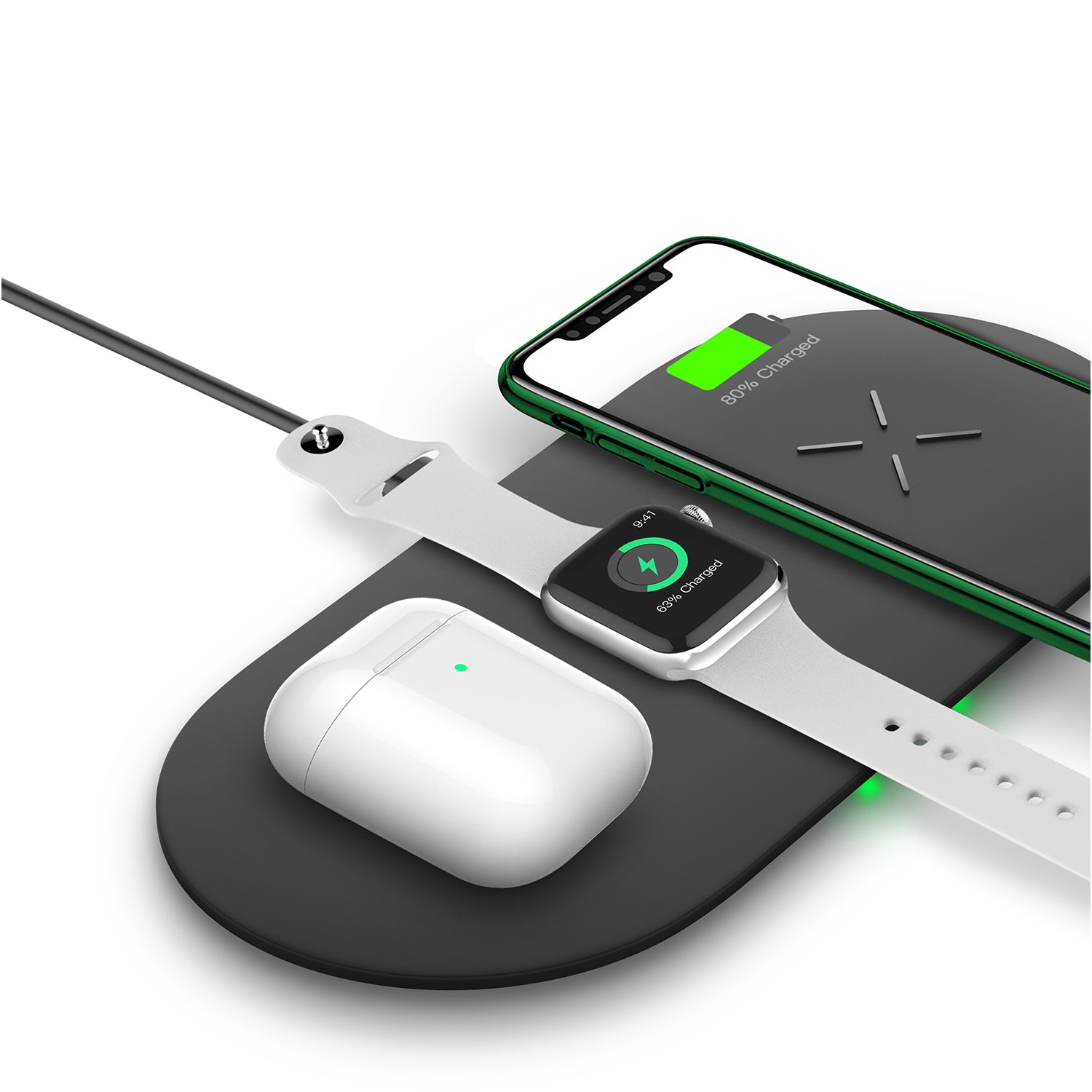 UNIDOCK 300 3-in-1 Wireless Charging Mat