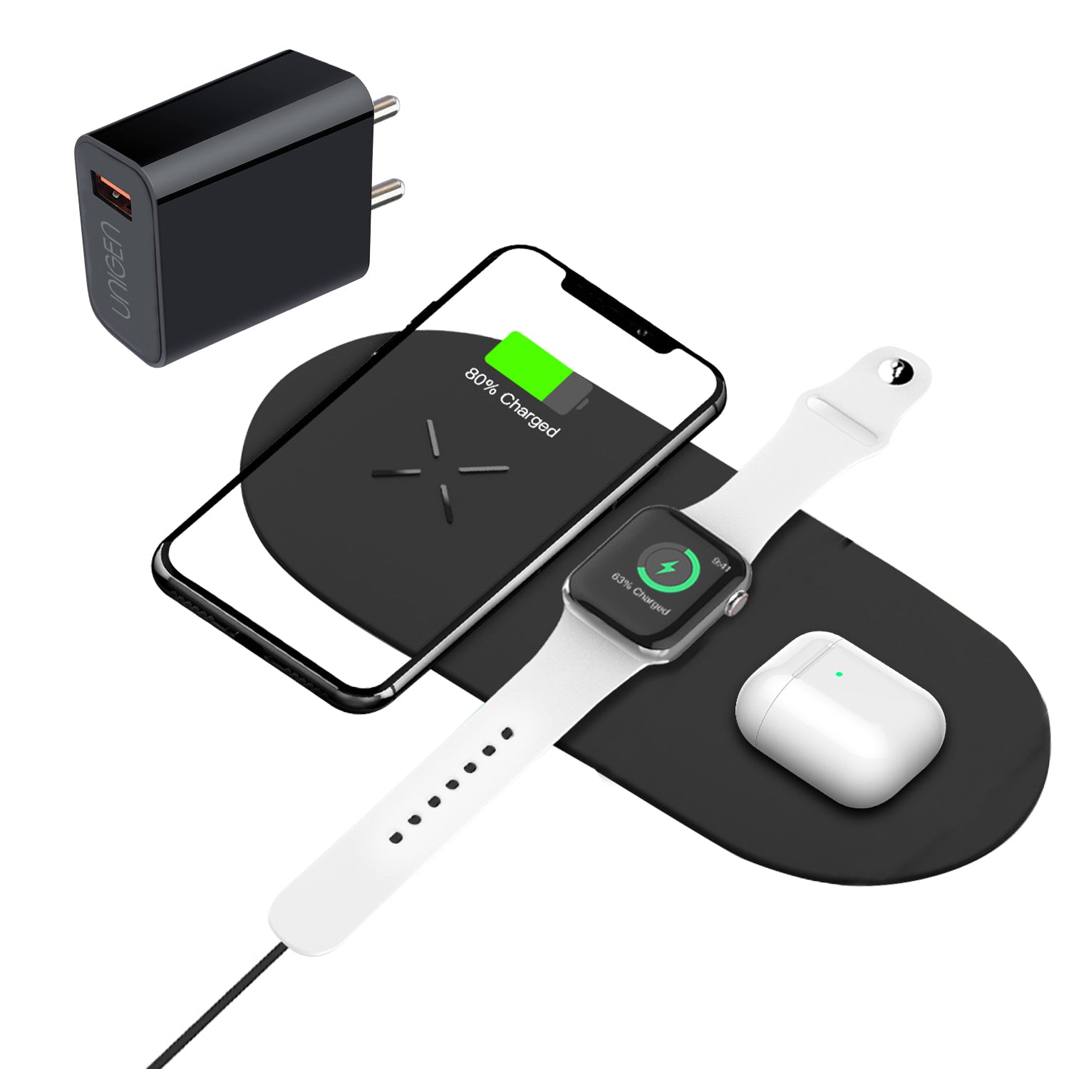 UNIDOCK 300 3-in-1 Wireless Charging Mat